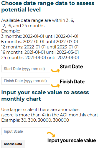 Date Input UI Description